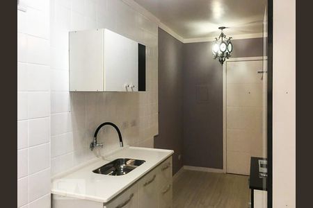 Cozinha de kitnet/studio à venda com 1 quarto, 33m² em Bela Vista, São Paulo