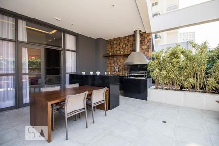 Studio para alugar com 32m², 1 quarto e sem vagaEspaço gourmet - churrasqueira