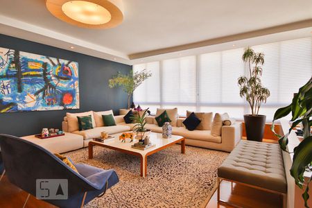 Sala de apartamento à venda com 4 quartos, 277m² em Santa Cecília, São Paulo
