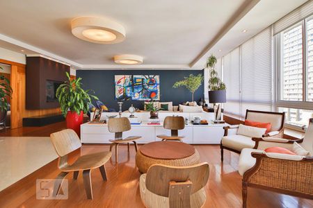 Sala de apartamento à venda com 4 quartos, 277m² em Santa Cecília, São Paulo