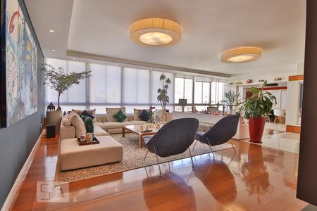 Sala de apartamento à venda com 4 quartos, 277m² em Santa Cecília, São Paulo