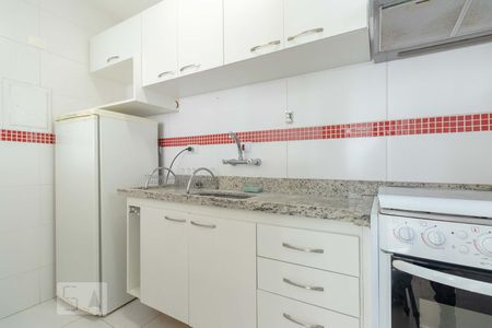 Cozinha de apartamento à venda com 1 quarto, 42m² em Vila Nova Conceição, São Paulo