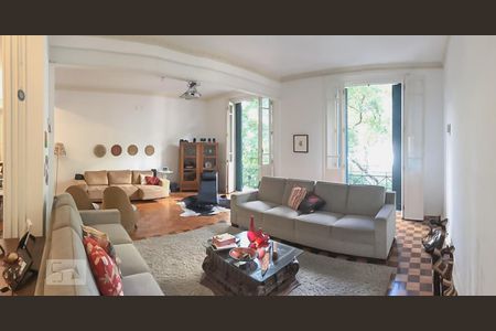 Sala de apartamento para alugar com 4 quartos, 200m² em Flamengo, Rio de Janeiro