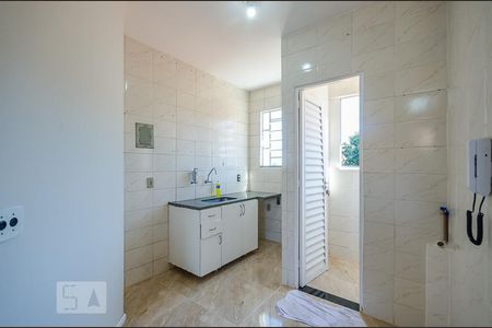 Cozinha de apartamento à venda com 2 quartos, 60m² em Havaí, Belo Horizonte