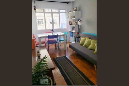 Sala de apartamento para alugar com 1 quarto, 40m² em Bela Vista, São Paulo