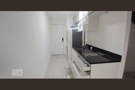 Cozinha de apartamento à venda com 1 quarto, 58m² em Campo Belo, São Paulo