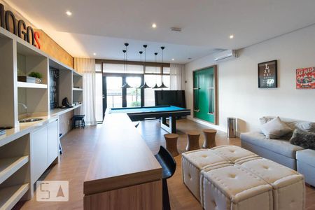 Apartamento à venda com 58m², 1 quarto e 2 vagasÁrea comum - Salão de Jogos