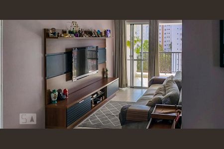 Sala de Estar de apartamento para alugar com 3 quartos, 80m² em Vila Gumercindo, São Paulo