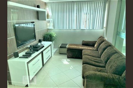 Sala de TV de apartamento para alugar com 3 quartos, 114m² em Ingleses do Rio Vermelho, Florianópolis