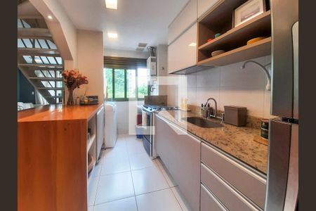 Cozinha de apartamento à venda com 2 quartos, 88m² em São Conrado, Rio de Janeiro