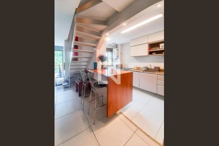 Cozinha de apartamento à venda com 2 quartos, 88m² em São Conrado, Rio de Janeiro