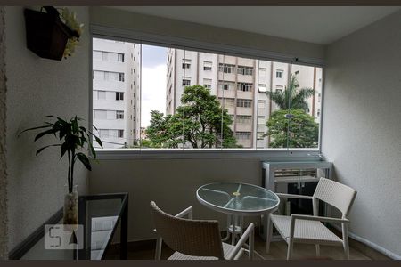 varanda de kitnet/studio para alugar com 1 quarto, 25m² em Vila Madalena, São Paulo