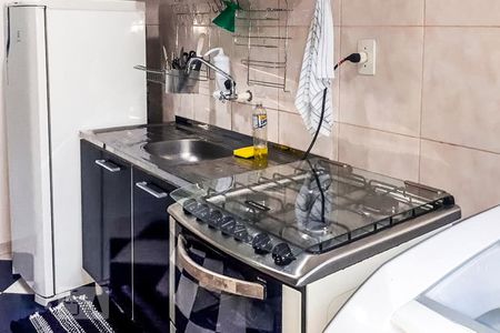 Cozinha de apartamento à venda com 1 quarto, 50m² em Centro Histórico, Porto Alegre