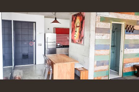 Cozinha de apartamento para alugar com 1 quarto, 70m² em Mooca, São Paulo