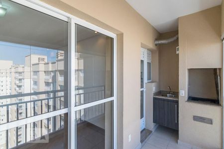 Varanda Gourmet de apartamento para alugar com 2 quartos, 57m² em Campestre, Santo André