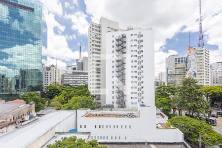 Vista da Sala de apartamento para alugar com 2 quartos, 65m² em Paraíso, São Paulo