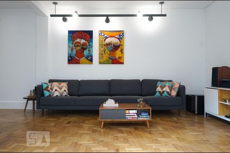 Sala de apartamento para alugar com 2 quartos, 116m² em Vila Buarque, São Paulo
