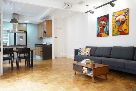 Sala de apartamento para alugar com 2 quartos, 116m² em Vila Buarque, São Paulo