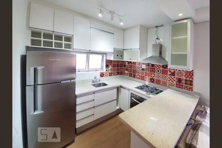 Cozinha de casa para alugar com 2 quartos, 55m² em Barra Funda, São Paulo