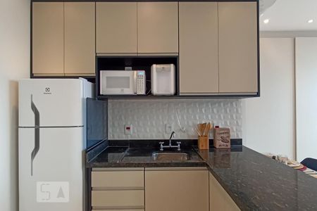 Studio à venda com 27m², 1 quarto e 1 vaga Studio à venda com 27m², 1 quarto e 1 vagaCozinha