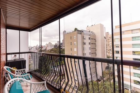 Varanda de apartamento à venda com 3 quartos, 130m² em Pinheiros, São Paulo