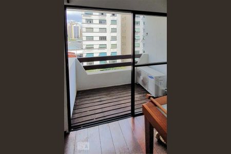 Sala  Varanda de apartamento à venda com 2 quartos, 60m² em Consolação, São Paulo
