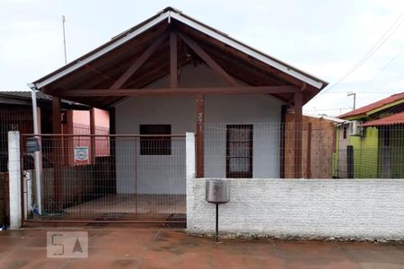 Fachada de casa à venda com 2 quartos, 45m² em Santos Dumont, São Leopoldo