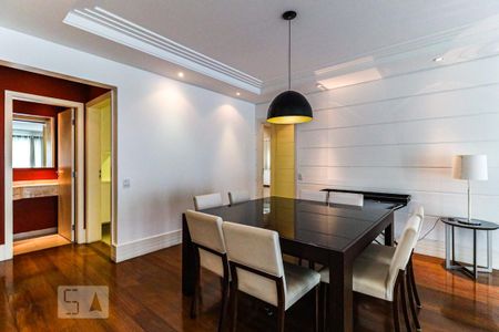 Sala de jantar de apartamento para alugar com 3 quartos, 170m² em Campo Belo, São Paulo