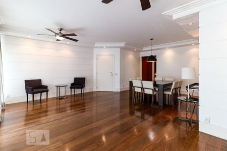Sala de apartamento para alugar com 3 quartos, 170m² em Campo Belo, São Paulo