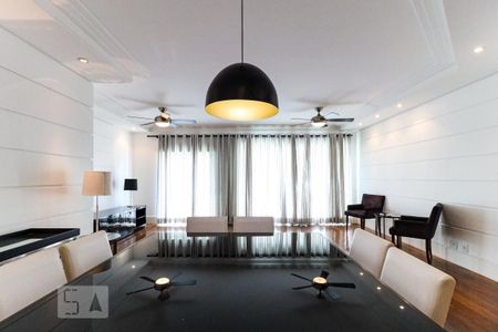 Sala de jantar de apartamento para alugar com 3 quartos, 170m² em Campo Belo, São Paulo