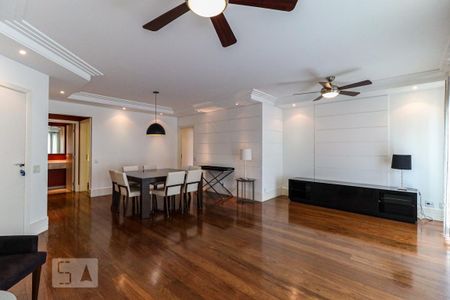 Sala de apartamento para alugar com 3 quartos, 170m² em Campo Belo, São Paulo