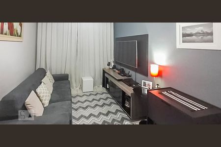 Sala de apartamento à venda com 3 quartos, 70m² em Campestre, Santo André