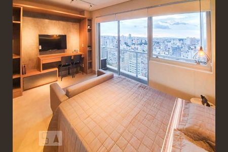 Sala de kitnet/studio para alugar com 1 quarto, 34m² em Centro, Osasco