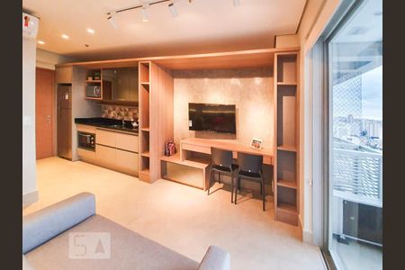 Sala de kitnet/studio para alugar com 1 quarto, 34m² em Centro, Osasco
