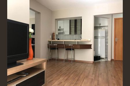 Detalhe Sala de apartamento para alugar com 2 quartos, 76m² em Alto da Glória, Goiânia