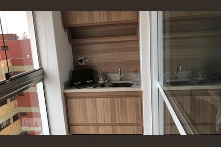 Apartamento à venda com 50m², 1 quarto e 1 vagaChurrasqueira