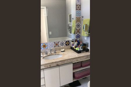 Banheiro do Quarto 1 de apartamento à venda com 2 quartos, 110m² em Tamboré, Santana de Parnaíba