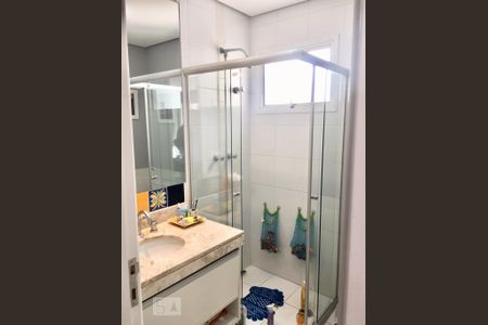Banheiro de apartamento à venda com 2 quartos, 110m² em Tamboré, Santana de Parnaíba