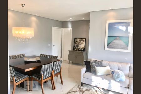 Sala de apartamento à venda com 2 quartos, 110m² em Tamboré, Santana de Parnaíba