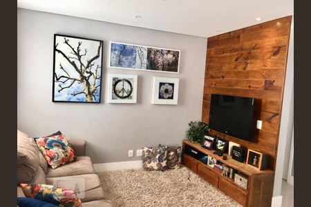 Sala de apartamento à venda com 2 quartos, 110m² em Tamboré, Santana de Parnaíba