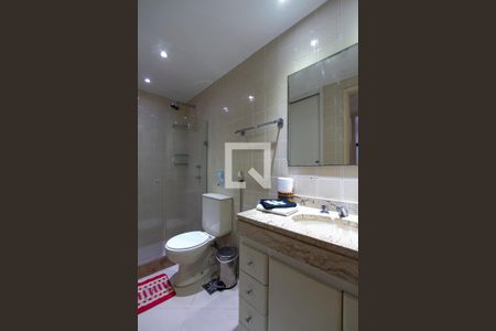 Apartamento para alugar com 56m², 1 quarto e 2 vagas Apartamento para alugar com 56m², 1 quarto e 2 vagasBanheiro