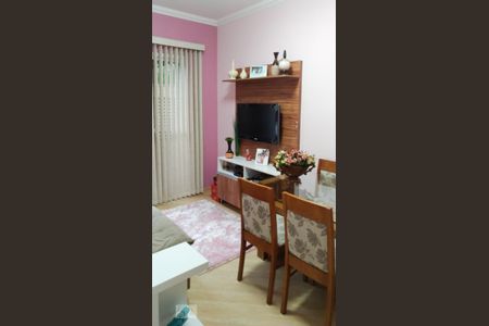 Sala de apartamento para alugar com 1 quarto, 48m² em Paulicéia, São Bernardo do Campo