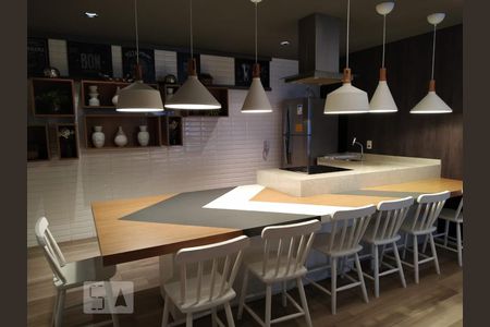 Studio à venda com 31m², 1 quarto e 1 vagaSalão Festas