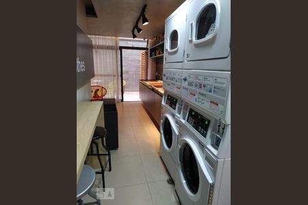 Studio à venda com 31m², 1 quarto e 1 vagaLavanderia