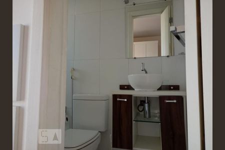 Banheiro de kitnet/studio à venda com 1 quarto, 46m² em Botafogo, Campinas