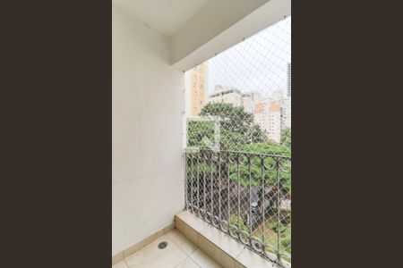 Varanda da Sala de apartamento para alugar com 2 quartos, 65m² em Brooklin Novo, São Paulo