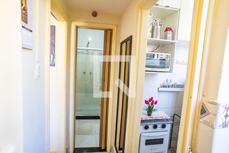 Área de Serviço - corredor de apartamento para alugar com 1 quarto, 57m² em Centro, Rio de Janeiro