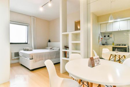 Sala de kitnet/studio à venda com 1 quarto, 25m² em Jardim Paulista, São Paulo