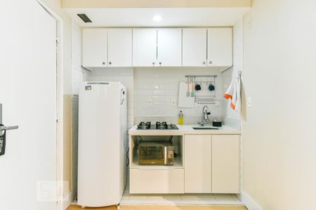 Studio à venda com 25m², 1 quarto e 1 vaga Studio à venda com 25m², 1 quarto e 1 vagaCozinha