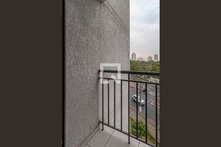 Varanda da Sala de apartamento para alugar com 1 quarto, 44m² em Liberdade, São Paulo